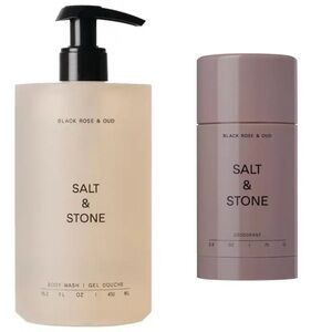 Salt & Stone Black Rose & Oud Body Care Bundle